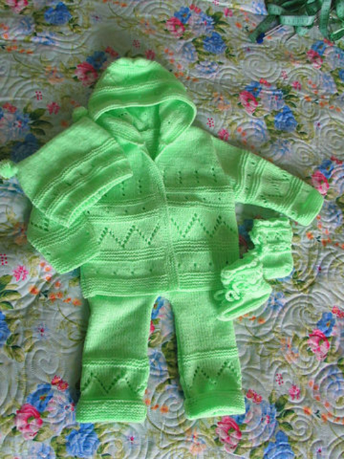 Photo of Зелененький набор для малыша