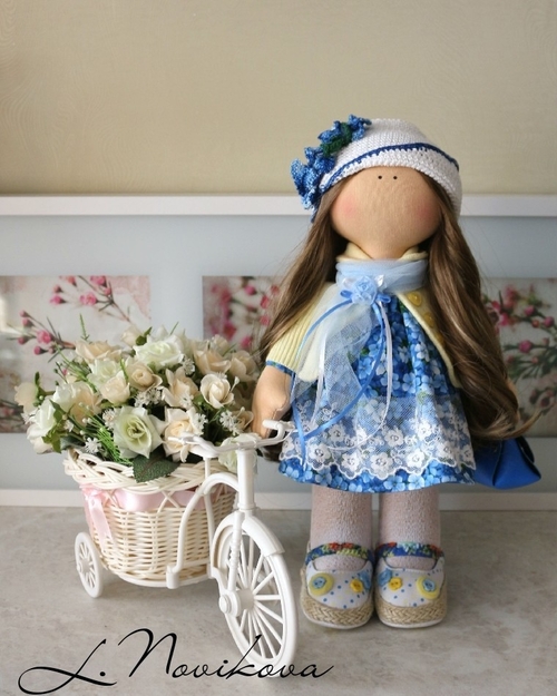 Photo of Интерьерная кукла Незабудка