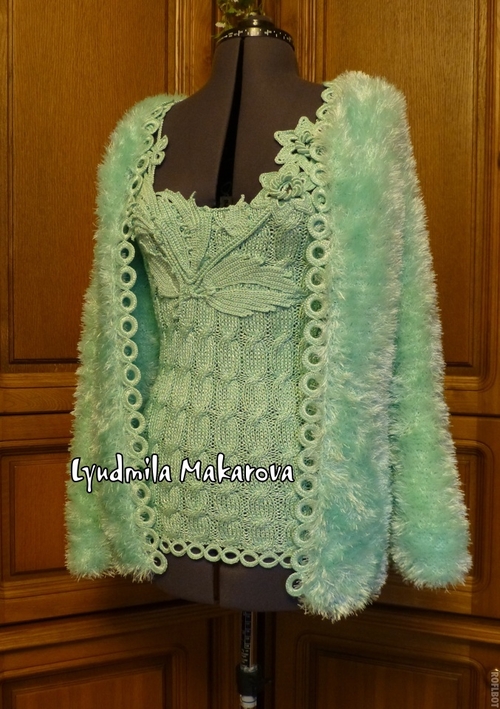 Фото для Топ и жакет-накидка 