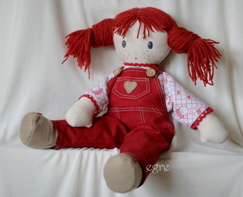 Фото для Текстильная кукла Анетт